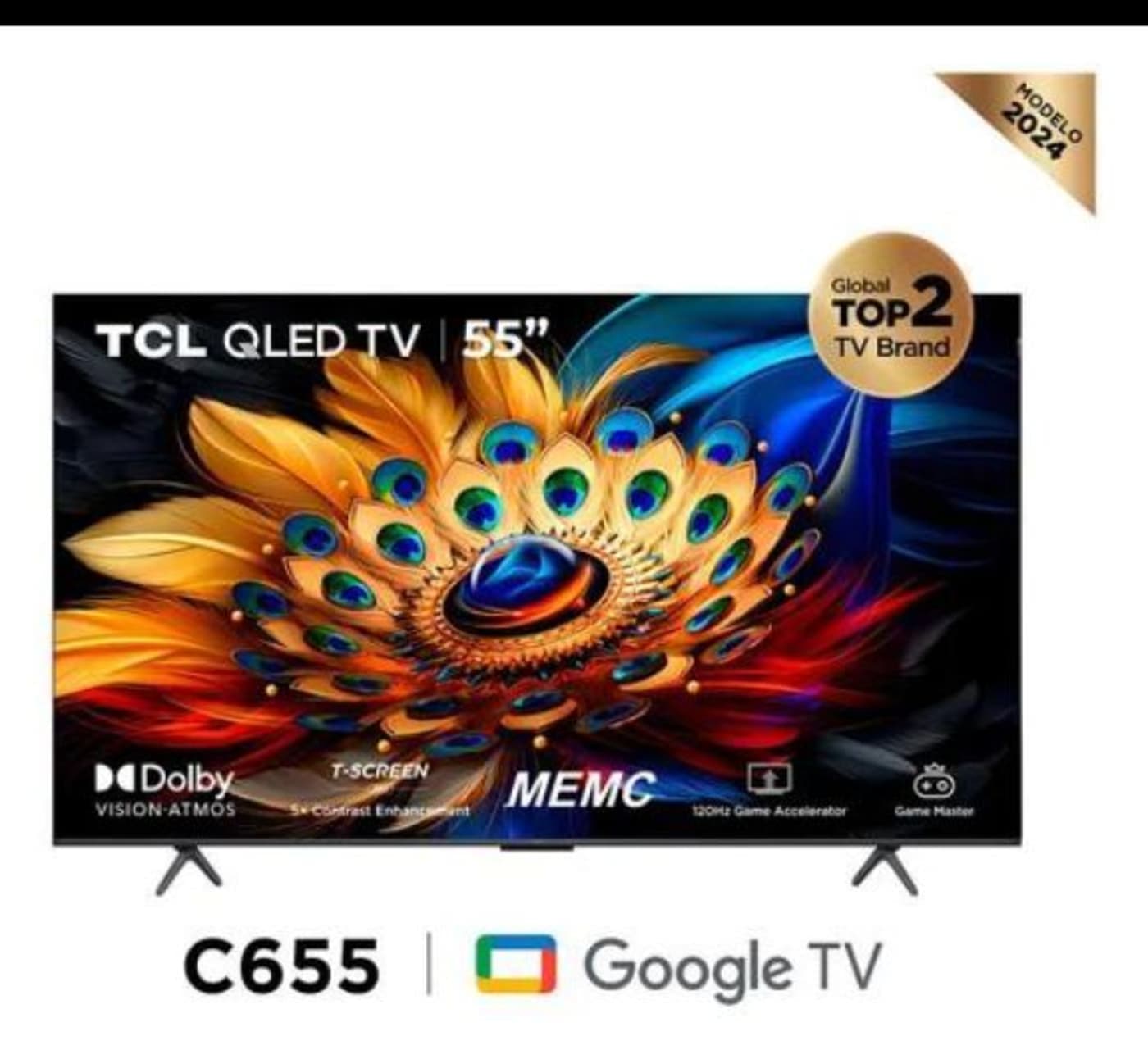 TCL 55" QLED Google Smart TV