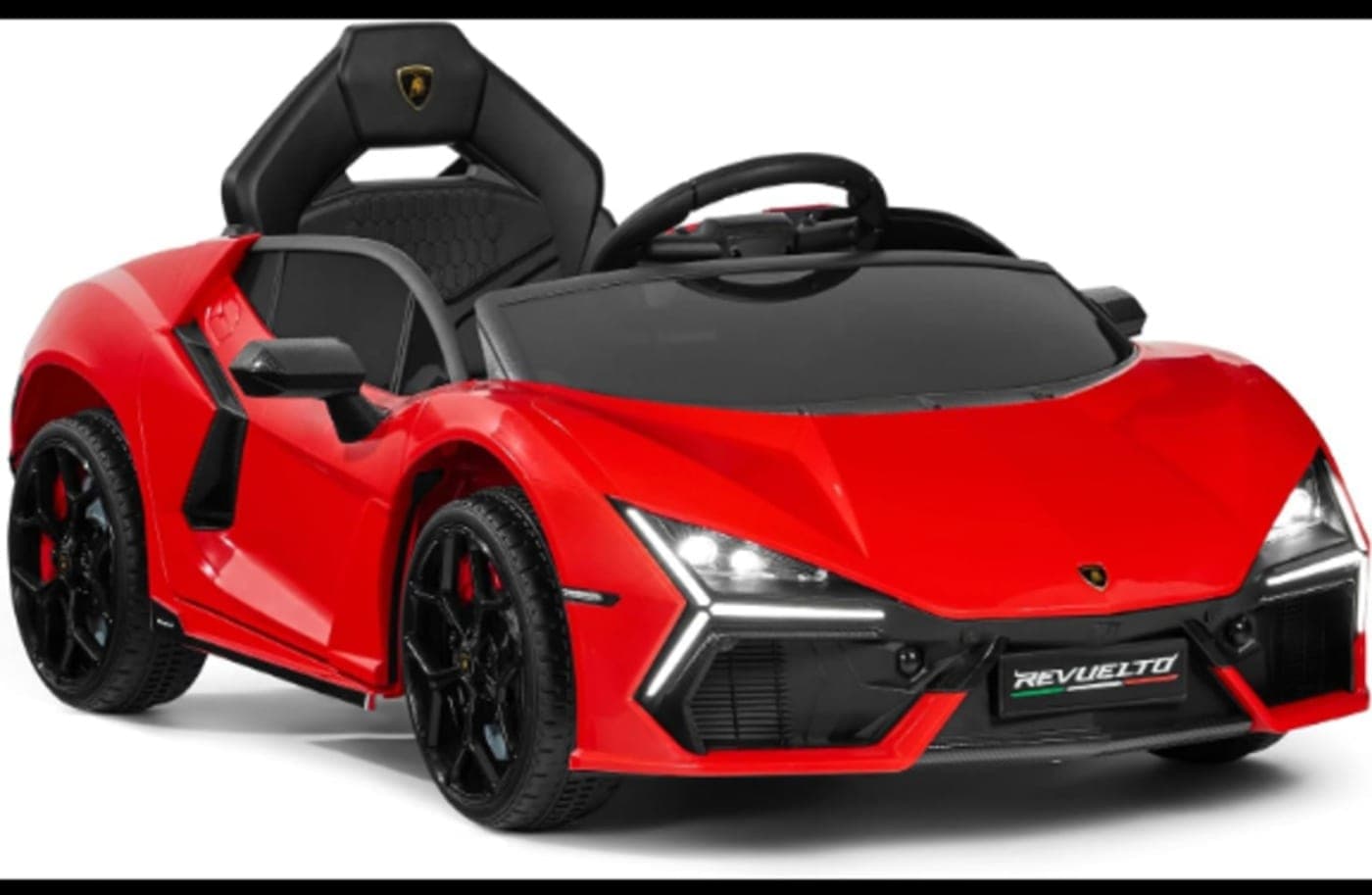 Lamborghini Revuelto 12V 1-Seater Kids Car